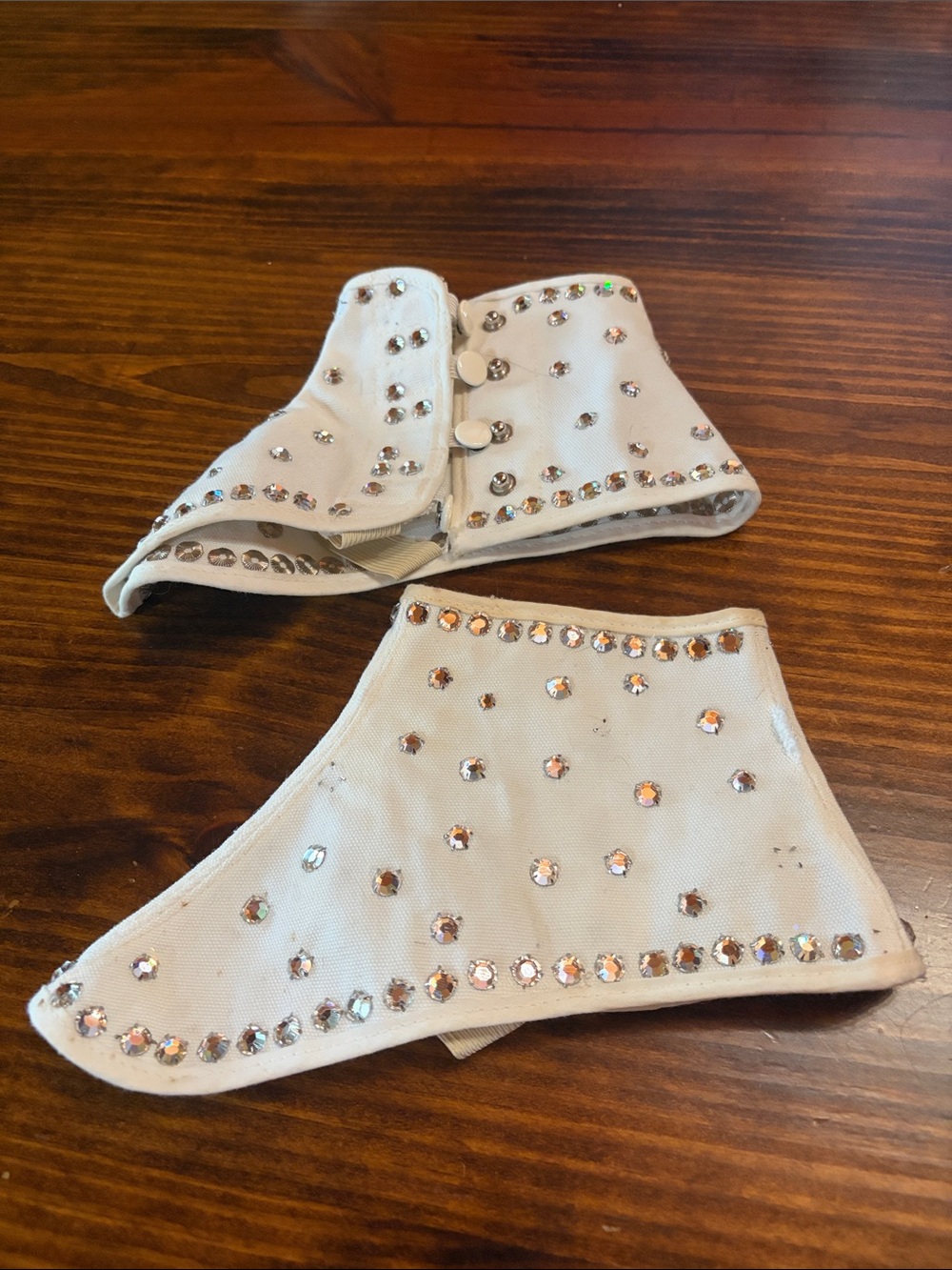 Vintage Men’s Rhinestone Shoe Spats